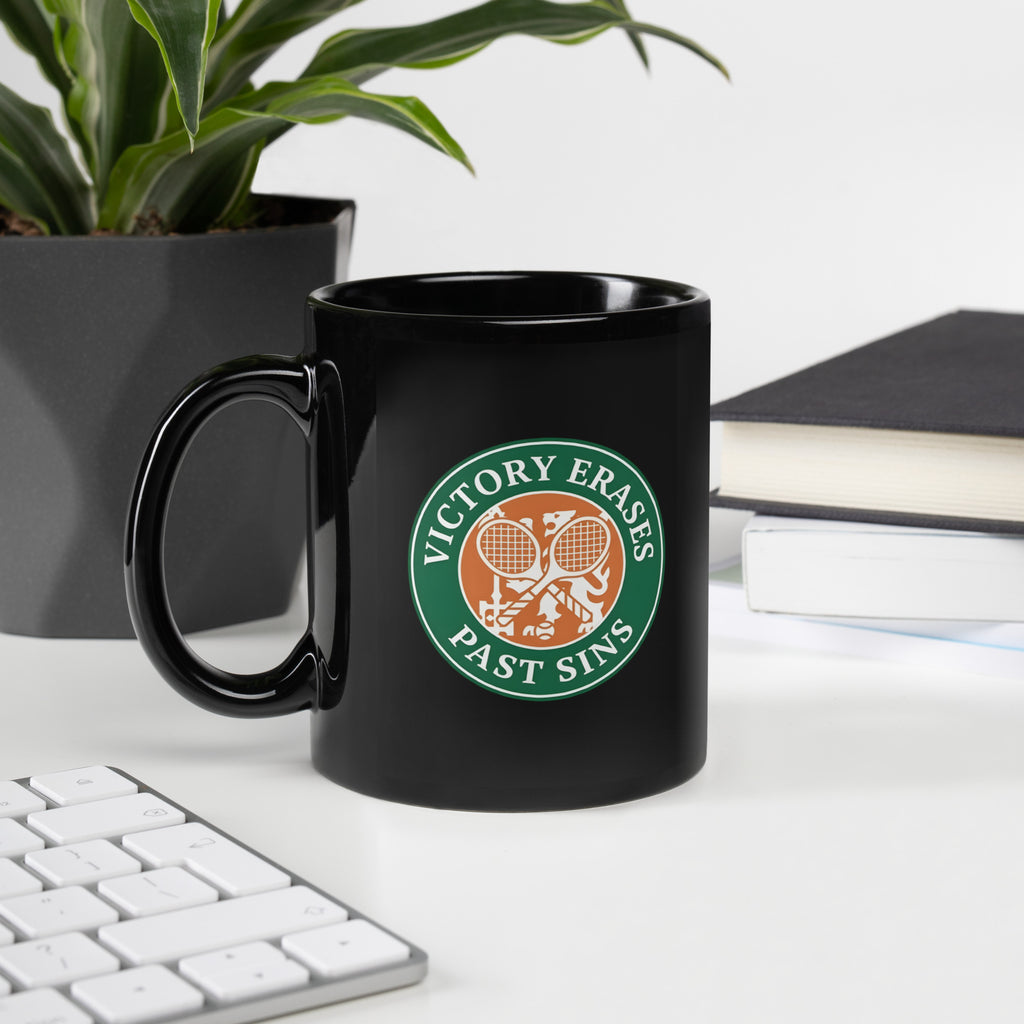 Buy Now Online Victory Erases Past Sins Machiavelli Stoicism Quote Black Glossy Coffee Mug – Inspirational Philosophy - PRETIUM VICTORIAE© - https://pretium-victoriae.com