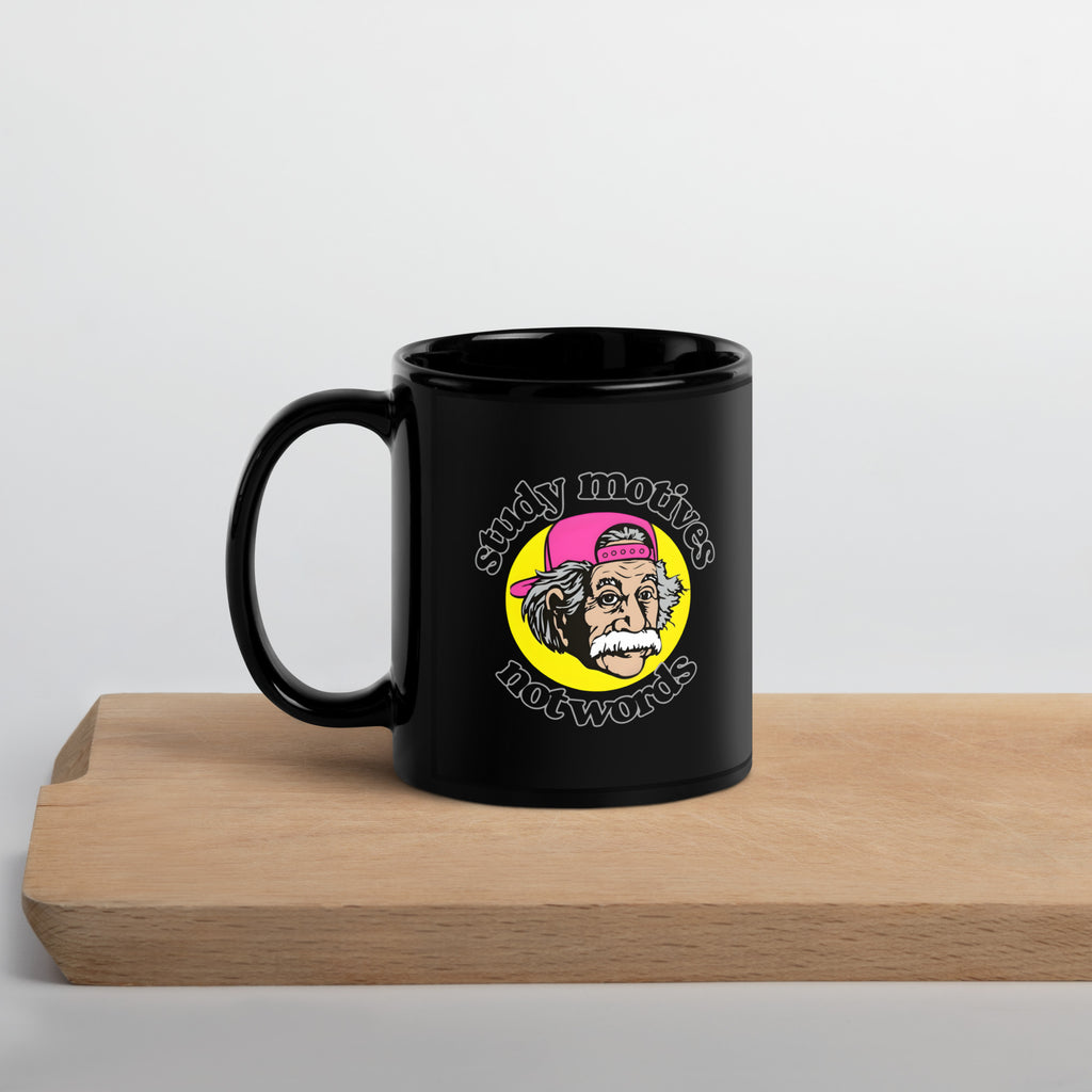 Buy Now Online Study Motives Not Words Machiavelli Stoicism Quote Black Glossy Coffee Mug – Inspirational Philosophy - PRETIUM VICTORIAE© - https://pretium-victoriae.com