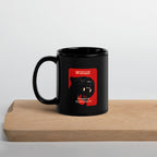 Buy Now Online Conquer by Any Mean Black Jaguar Panther Machiavelli Stoicism Quote Black Glossy Coffee Mug – Inspirational Philosophy - PRETIUM VICTORIAE© - https://pretium-victoriae.com