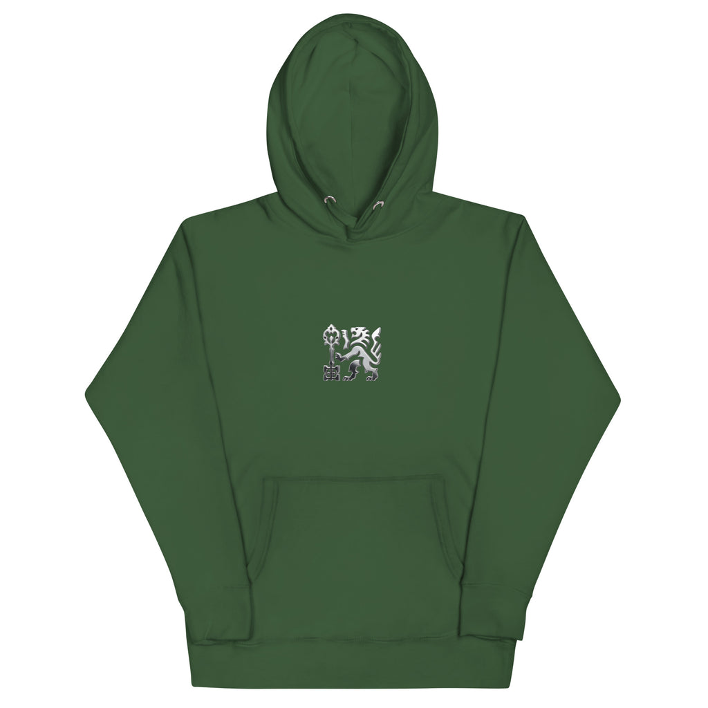 Buy Now Online Pretium Victoriae Chromium Lion The Price of Victory Staple Unisex Hoodie Inspirational Stoic Quote Motivational - PRETIUM VICTORIAE© - https://pretium-victoriae.com
