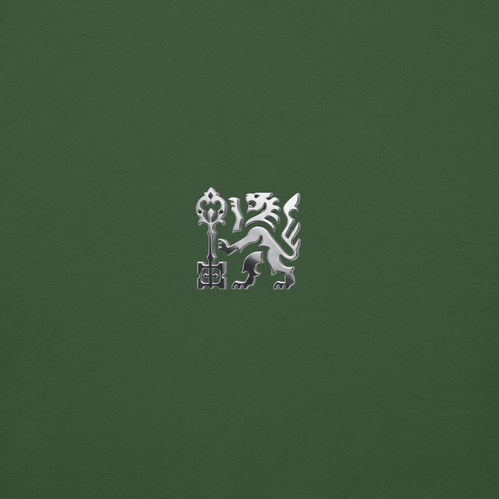 Buy Now Online Pretium Victoriae Chromium Lion The Price of Victory Staple Unisex Hoodie Inspirational Stoic Quote Motivational - PRETIUM VICTORIAE© - https://pretium-victoriae.com