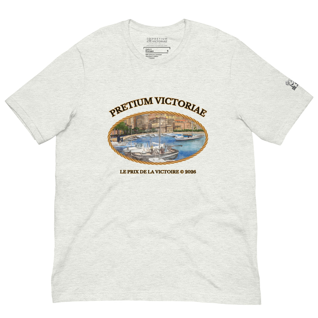 Buy Now Online PRETIUM VICTORIAE Monaco French Rivieira Machiavelli Unisex T-shirt Inspirational Stoicism Quote Motivational - PRETIUM VICTORIAE© - https://pretium-victoriae.com