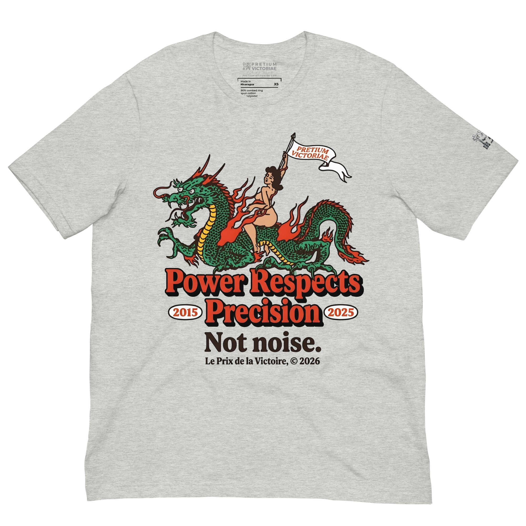 Buy Now Online Pretium Victoriae Power Respects Precision Machiavelli Unisex T-shirt Inspirational Stoic Quote Motivational - PRETIUM VICTORIAE© - https://pretium-victoriae.com