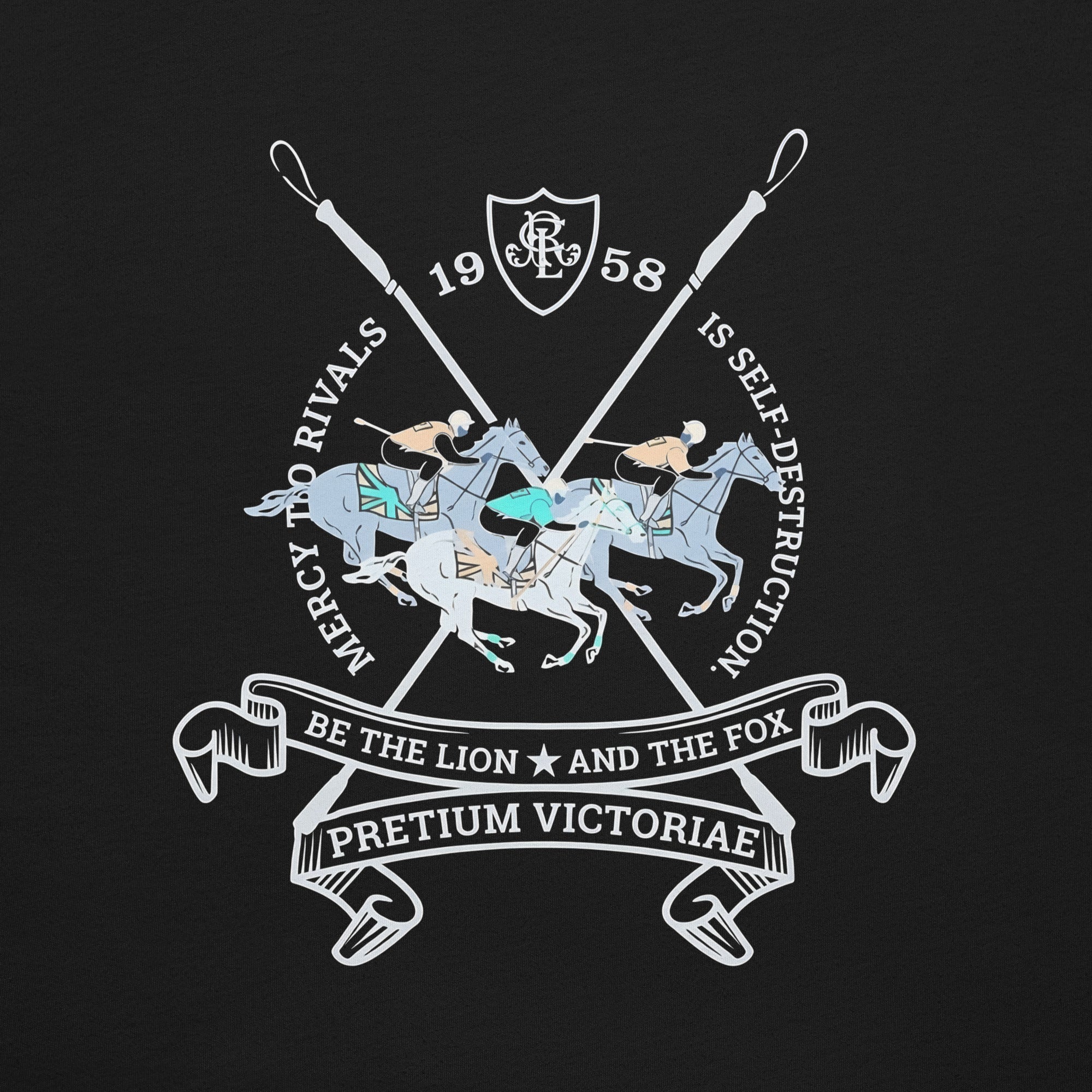 Buy Now Online PRETIUM VICTORIAE Mercy to Rivals is Self Destruction Polo Machiavelli Unisex T-shirt Inspirational Stoicism Quote Motivational - PRETIUM VICTORIAE© - https://pretium-victoriae.com