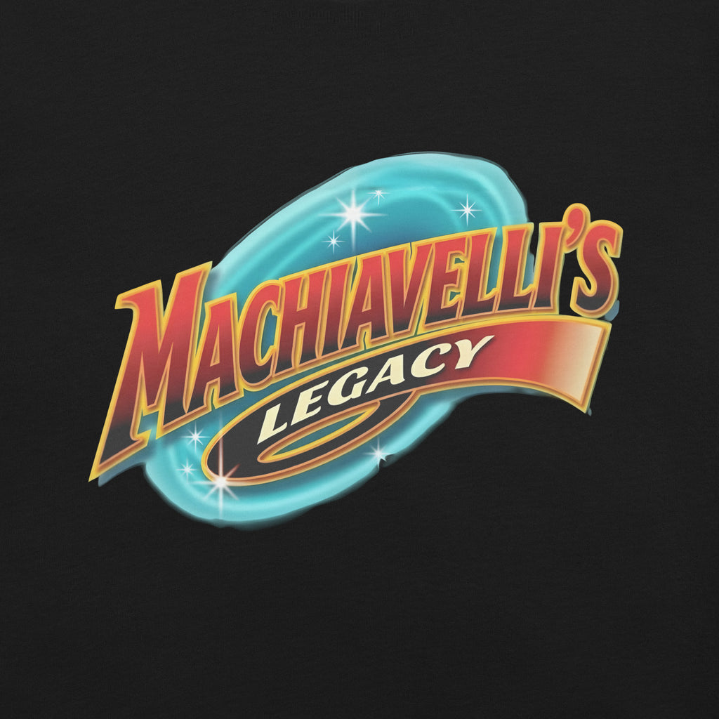 Buy Now Online PRETIUM VICTORIAE Machiavelli's Legacy Unisex T-shirt Inspirational Stoicism Quote Motivational - PRETIUM VICTORIAE© - https://pretium-victoriae.com