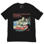 Buy Now Online PRETIUM VICTORIAE Nice Guys Finish Last I'm Early Saint Tropez France Machiavelli Unisex T-shirt Inspirational Stoic Quote Motivational - PRETIUM VICTORIAE© - https://pretium-victoriae.com
