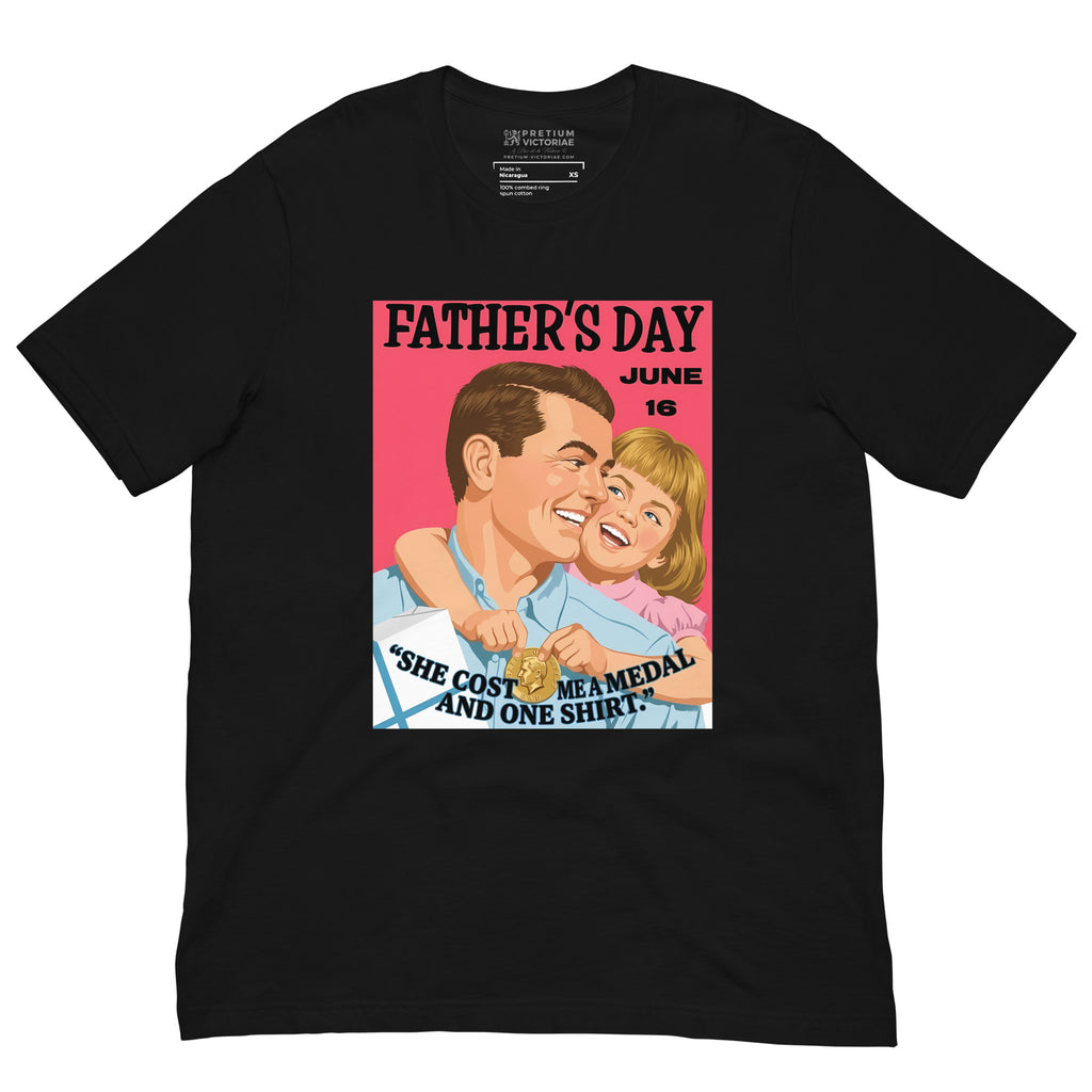Buy Now Online Funny Dad & Daughter Father's Day June 16th T-Shirt – Matching Family Shirt for Dads and Daughters - PRETIUM VICTORIAE© - https://pretium-victoriae.com