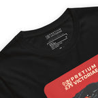 Buy Now Online PRETIUM VICTORIAE Conquer By Any Mean Black Jaguar Panther Machiavelli Unisex T-shirt Inspirational Stoicism Quote Motivational - PRETIUM VICTORIAE© - https://pretium-victoriae.com