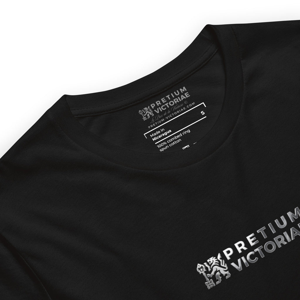 Buy Now Online PRETIUM VICTORIAE Mercy to Rivals is Self Destruction Polo Machiavelli Unisex T-shirt Inspirational Stoicism Quote Motivational - PRETIUM VICTORIAE© - https://pretium-victoriae.com