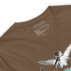 Buy Now Online Strong Minds Conquer Bad Fortune Angels Machiavelli Unisex T-shirt Inspirational Stoic Quote Motivational Philosophy - PRETIUM VICTORIAE© - https://pretium-victoriae.com