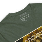 Buy Now Online PRETIUM VICTORIAE Success Silences Moral Critics Machiavelli Unisex T-shirt Inspirational Stoicism Quote Motivational - PRETIUM VICTORIAE© - https://pretium-victoriae.com