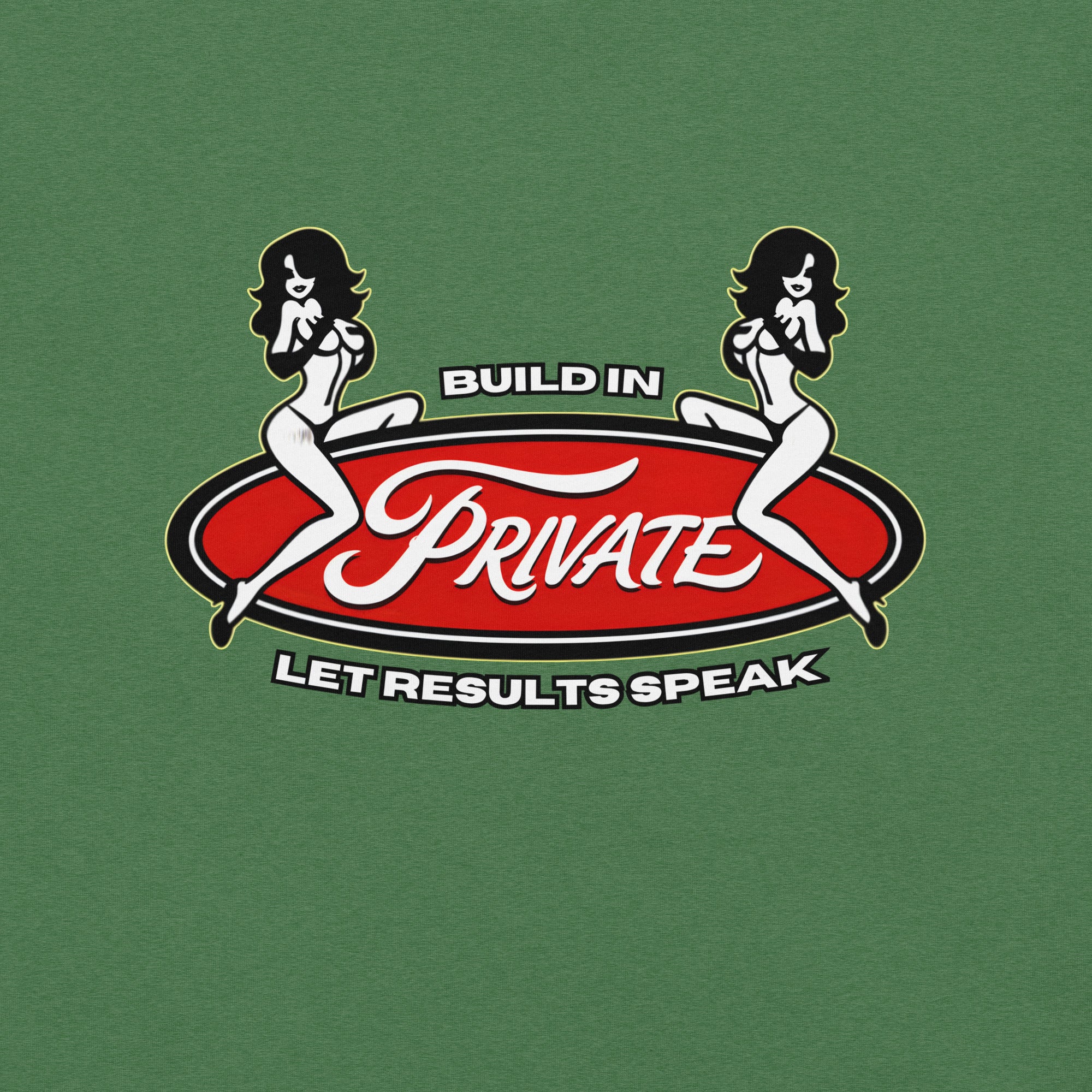 Buy Now Online PRETIUM VICTORIAE Build In Private Let Results Speak Sexy Girls Machiavelli Unisex T-shirt Inspirational Stoic Quote Motivational - PRETIUM VICTORIAE© - https://pretium-victoriae.com