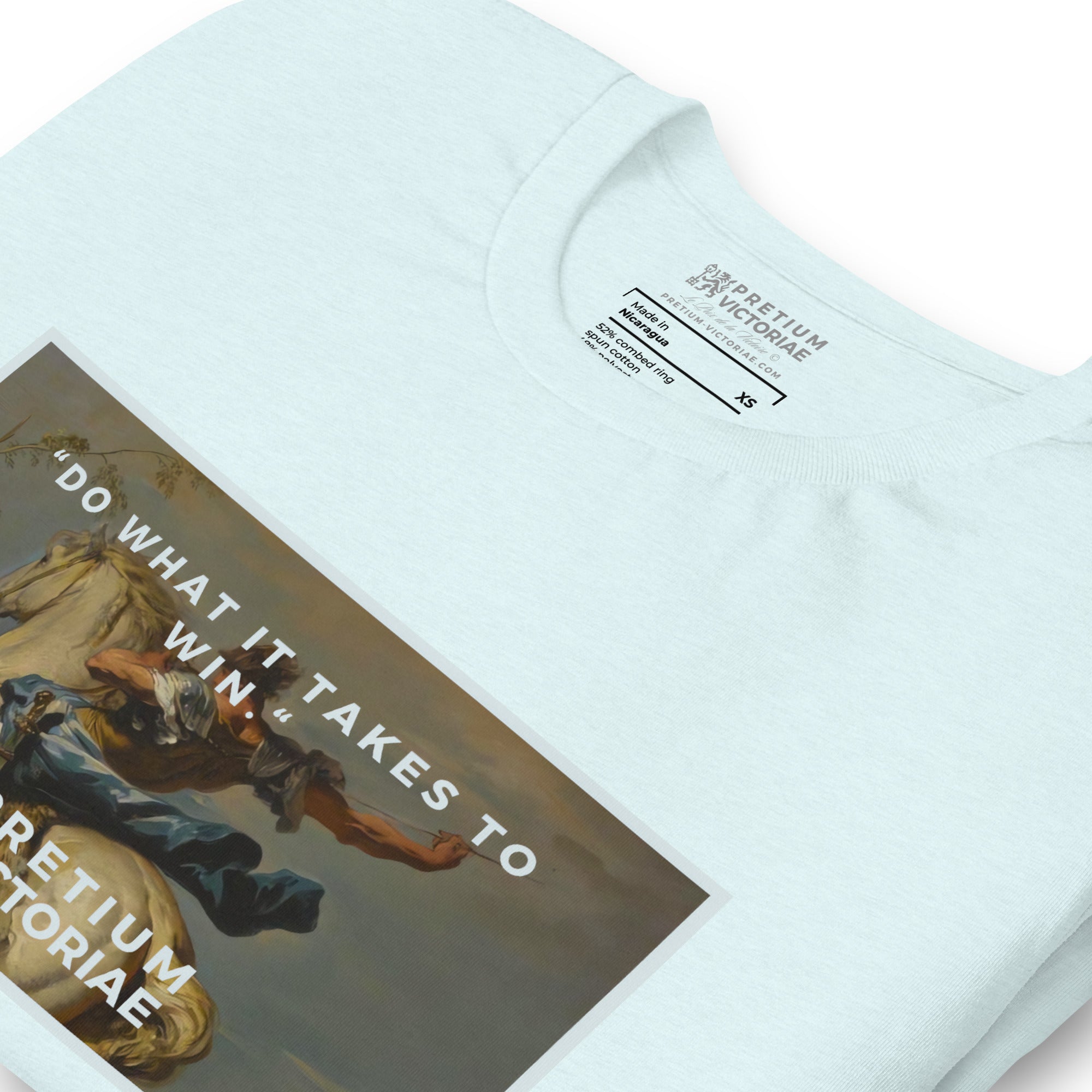 Buy Now Online PRETIUM VICTORIAE Do What It Takes to Win Machiavelli Unisex T-shirt Inspirational Stoicism Quote Motivational - PRETIUM VICTORIAE© - https://pretium-victoriae.com