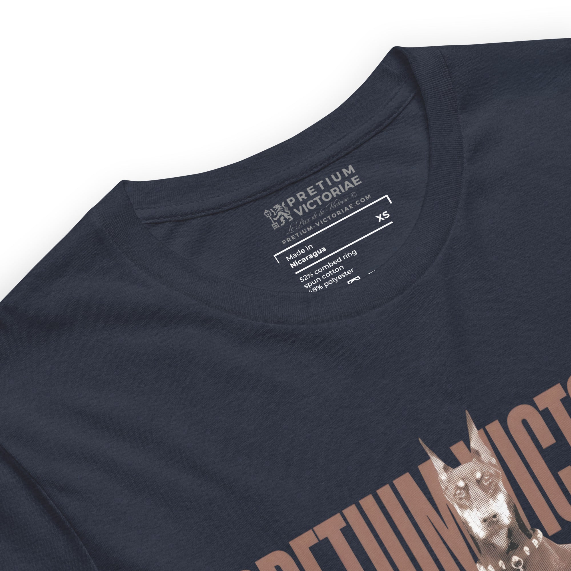Buy Now Online PRETIUM VICTORIAE Virtù Undeterred by Chance's Whim Machiavelli Unisex T-shirt Inspirational Stoicism Quote Motivational - PRETIUM VICTORIAE© - https://pretium-victoriae.com