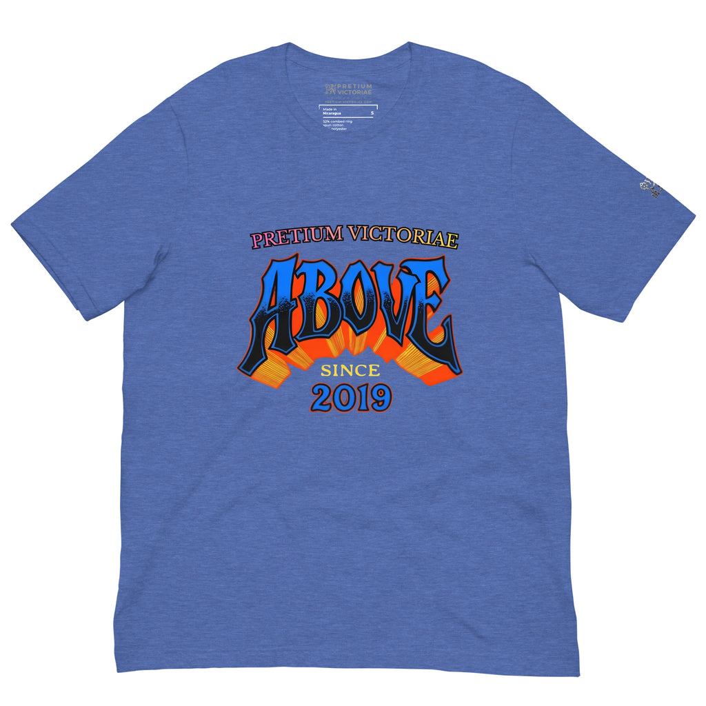 Buy Now Online Above Since 2019 Machiavelli Graffiti  Unisex t-shirt Inspirational Stoic Quote Motivational - PRETIUM VICTORIAE© - https://pretium-victoriae.com