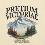 Buy Now Online PRETIUM VICTORIAE Achieved Through Conflict And Fortune Machiavelli Unisex T-shirt Inspirational Stoicism Quote Motivational - PRETIUM VICTORIAE© - https://pretium-victoriae.com