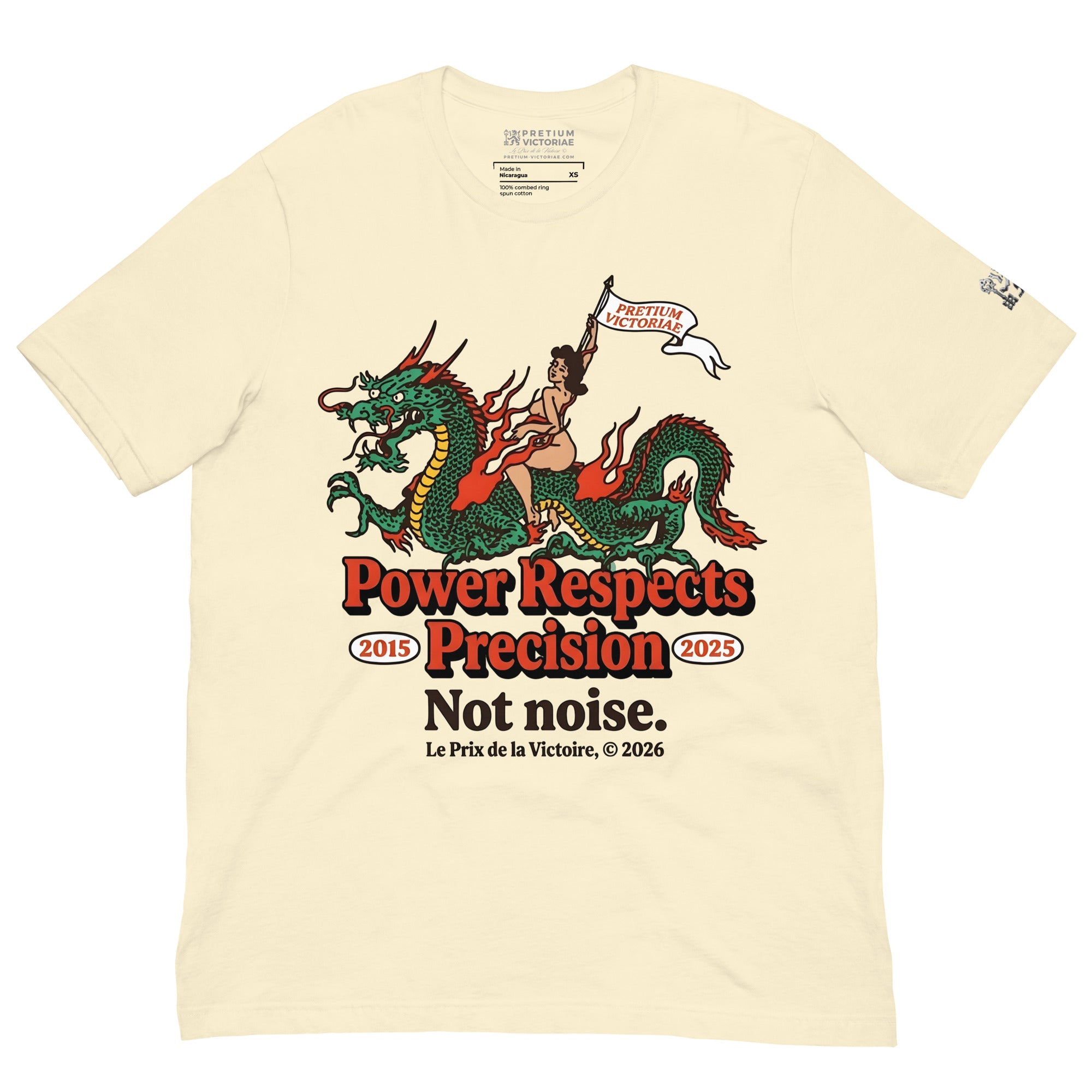 Buy Now Online Pretium Victoriae Power Respects Precision Machiavelli Unisex T-shirt Inspirational Stoic Quote Motivational - PRETIUM VICTORIAE© - https://pretium-victoriae.com
