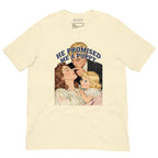 Buy Now Online He Promised Me a Puppy Funny Dad & Daughter T-Shirt – Matching Family Shirt for Fathers - PRETIUM VICTORIAE© - https://pretium-victoriae.com