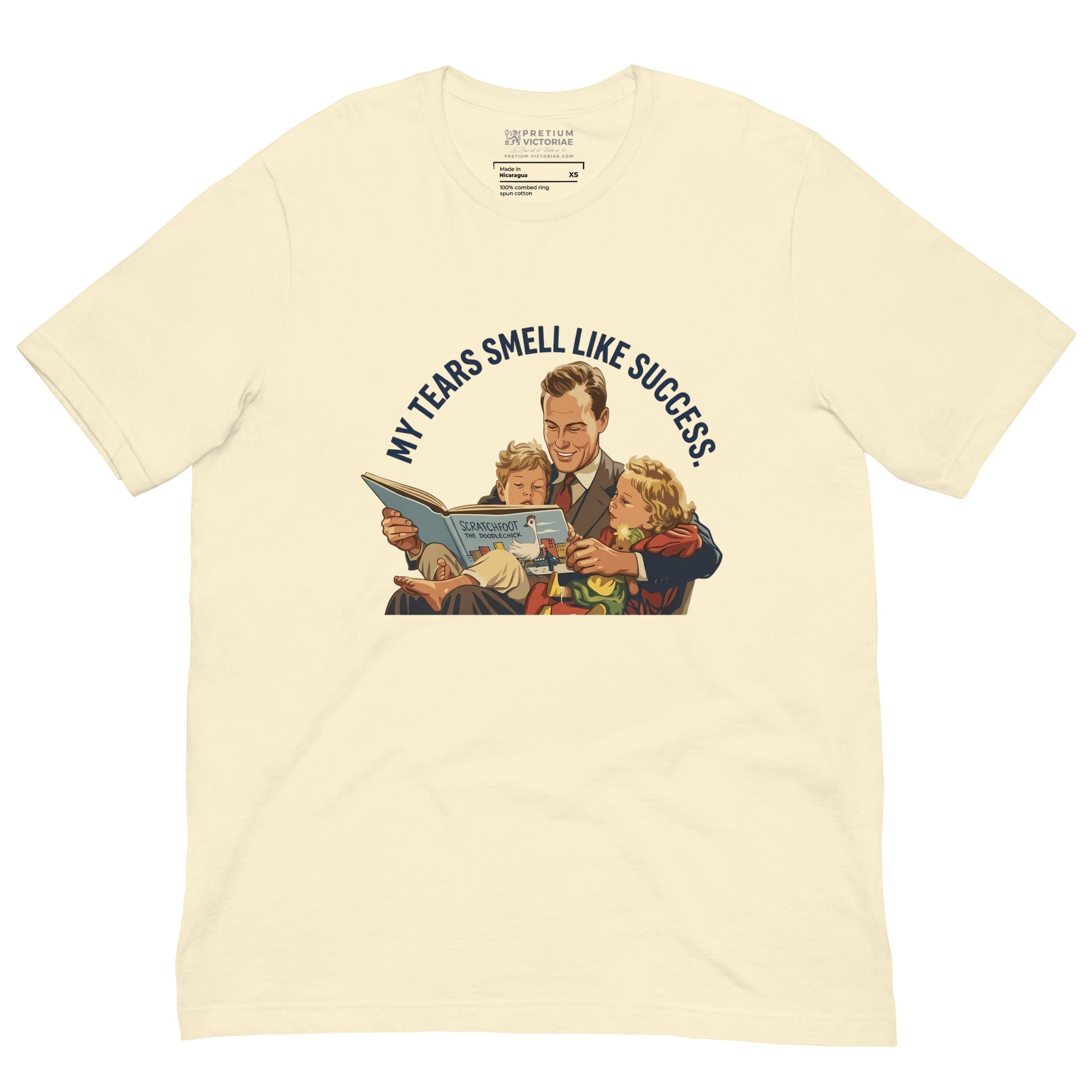 Buy Now Online My Tears Smell Like Success Funny Dad & Daughter T-Shirt – Matching Family Shirt for Fathers - PRETIUM VICTORIAE© - https://pretium-victoriae.com