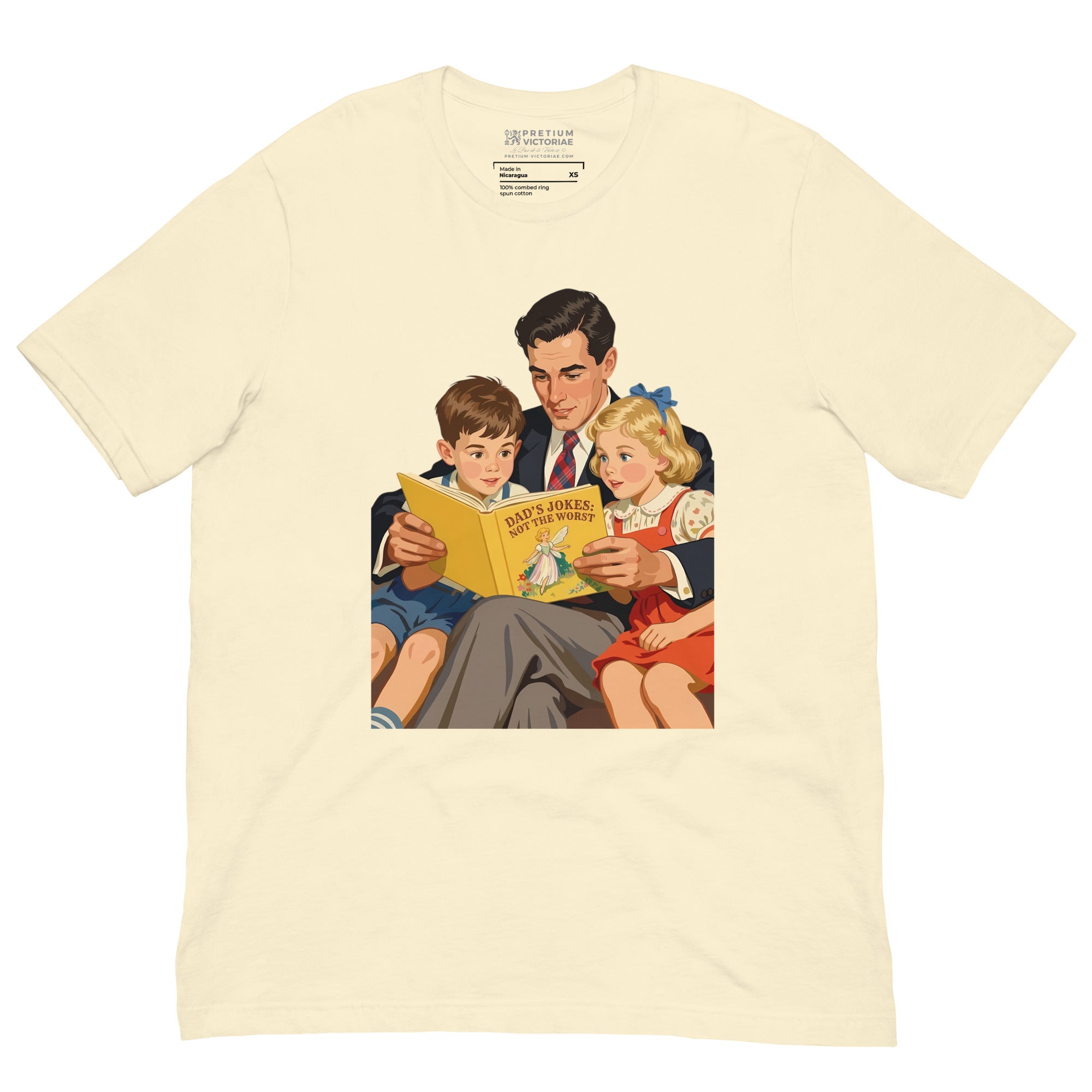 Buy Now Online Dad's Jokes Not the Worst Funny Dad, Sons & Daughter Father's Day T-Shirt Matching Family Top - PRETIUM VICTORIAE© - https://pretium-victoriae.com