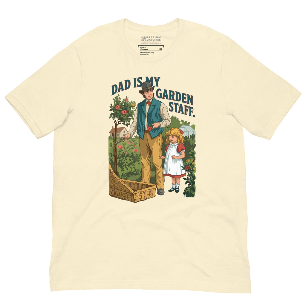 Buy Now Online Dad Is My Garden Staff Daughter & Father's Day T-Shirt – Matching Family Top - PRETIUM VICTORIAE© - https://pretium-victoriae.com