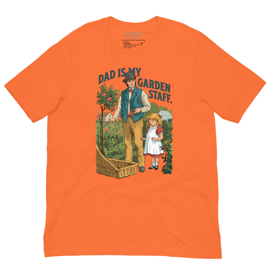 Buy Now Online Dad Is My Garden Staff Daughter & Father's Day T-Shirt – Matching Family Top - PRETIUM VICTORIAE© - https://pretium-victoriae.com