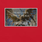 Buy Now Online PRETIUM VICTORIAE Fear Lasts Love Is Fickle Machiavelli Unisex T-shirt Inspirational Stoicism Quote Motivational - PRETIUM VICTORIAE© - https://pretium-victoriae.com
