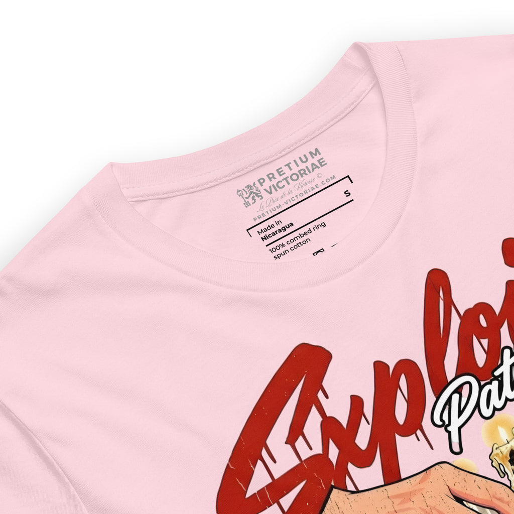 Buy Now Online PRETIUM VICTORIAE™ Exploit Patterns Not People Machiavelli Unisex T-shirt Inspirational Stoic Quote Motivational - PRETIUM VICTORIAE© - https://pretium-victoriae.com