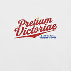 Buy Now Online PRETIUM VICTORIAE Red Swoosh Logo Machiavelli Unisex T-shirt Inspirational Stoicism Quote Motivational - PRETIUM VICTORIAE© - https://pretium-victoriae.com