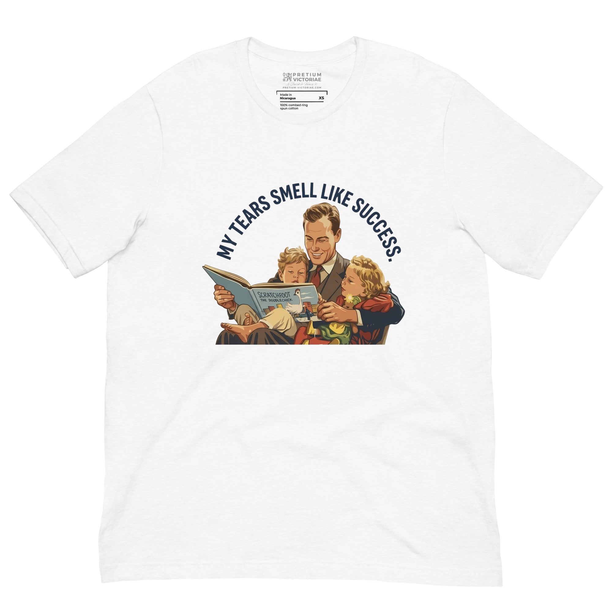 Buy Now Online My Tears Smell Like Success Funny Dad & Daughter T-Shirt – Matching Family Shirt for Fathers - PRETIUM VICTORIAE© - https://pretium-victoriae.com