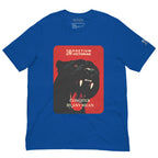 Buy Now Online PRETIUM VICTORIAE Conquer By Any Mean Black Jaguar Panther Machiavelli Unisex T-shirt Inspirational Stoicism Quote Motivational - PRETIUM VICTORIAE© - https://pretium-victoriae.com