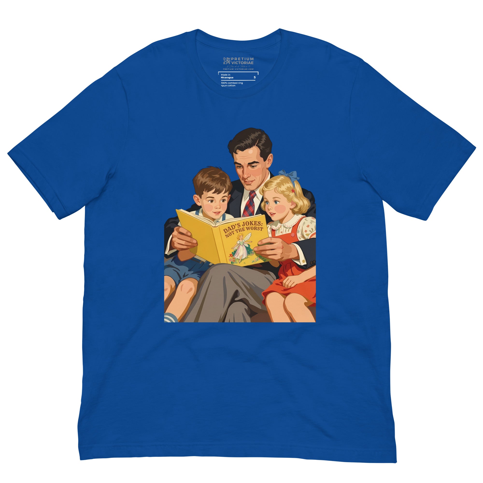 Buy Now Online Dad's Jokes Not the Worst Funny Dad, Sons & Daughter Father's Day T-Shirt Matching Family Top - PRETIUM VICTORIAE© - https://pretium-victoriae.com