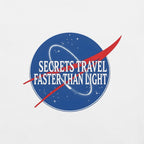 Buy Now Online Secrets Travel Faster Than Light Machiavelli Unisex T-shirt Inspirational Stoic Quote Motivational Philosophy - PRETIUM VICTORIAE© - https://pretium-victoriae.com