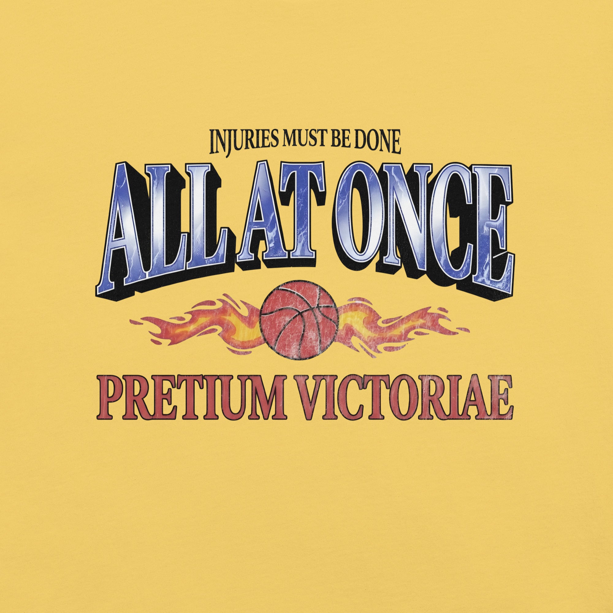 Buy Now Online PRETIUM VICTORIAE™ Injuries Must Be Done All At Once Machiavelli Unisex Basket T-shirt Inspirational Stoic Quote Motivational - PRETIUM VICTORIAE© - https://pretium-victoriae.com